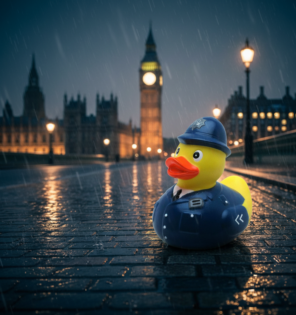 Police Duck Scotland Yard