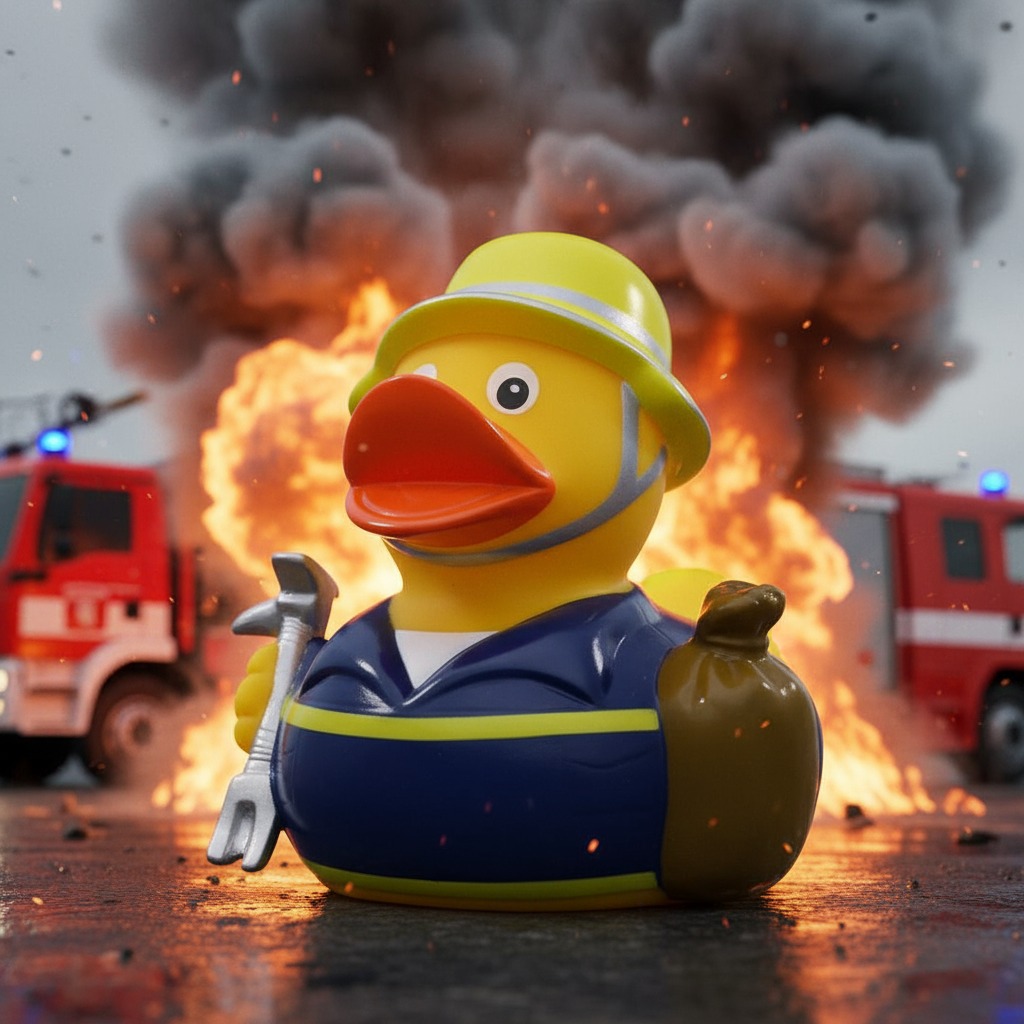 Brandweerman Eend