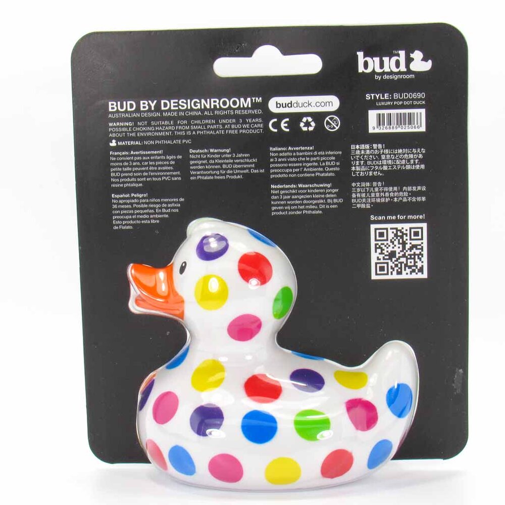 Canard Pop Dot Bud Duck CoinCaillerie