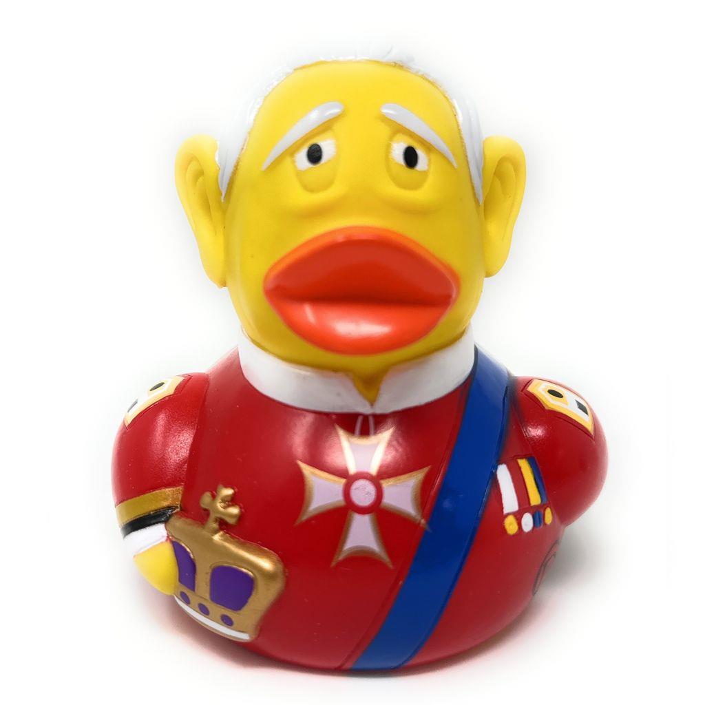 Canard Roi Charles III Royaume-Uni de Grande-Bretagne et d'Irlande du Nord Yarto