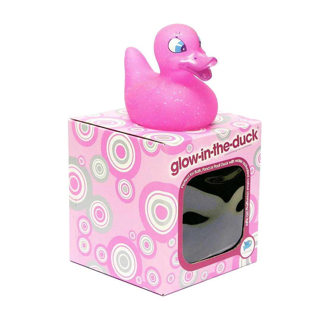 Canard Rose Glow in the Duck Locomocean CoinCaillerie