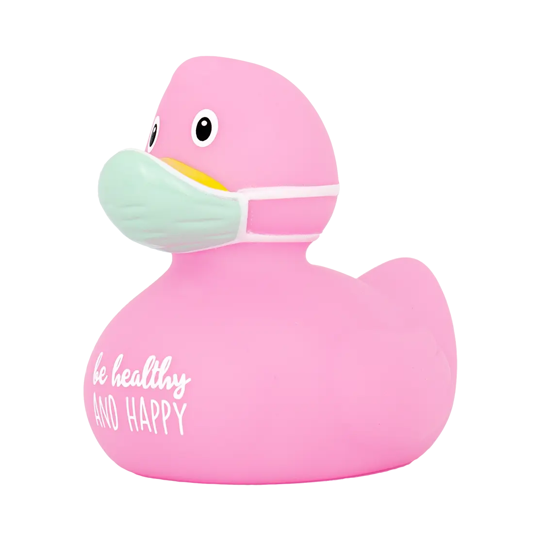 Canard Corona Rose "Be Healthy and Happy" Lilalu CoinCaillerie