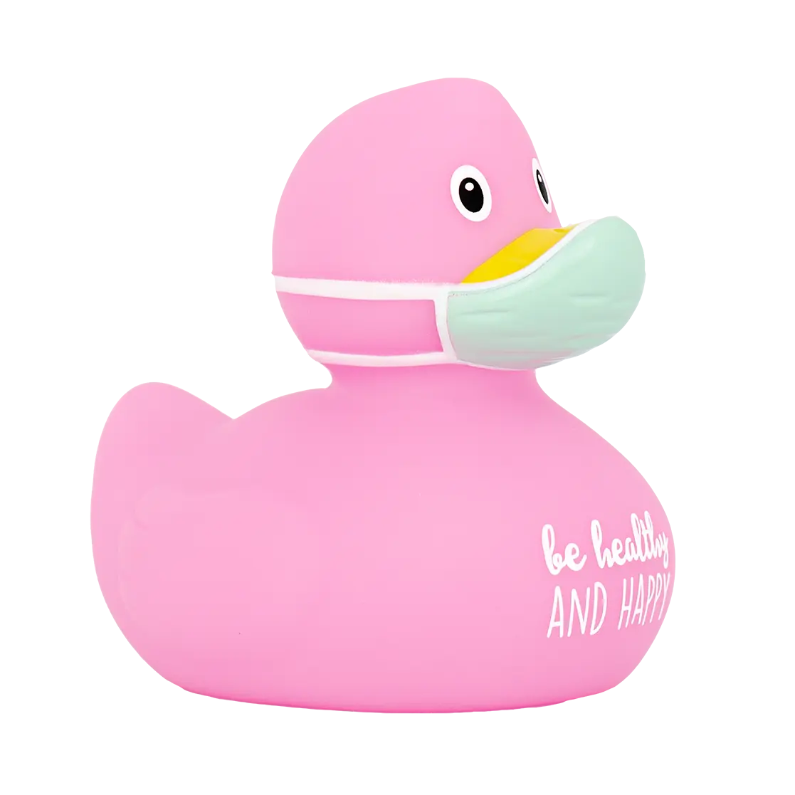 Canard Corona Rose "Be Healthy and Happy" Lilalu CoinCaillerie