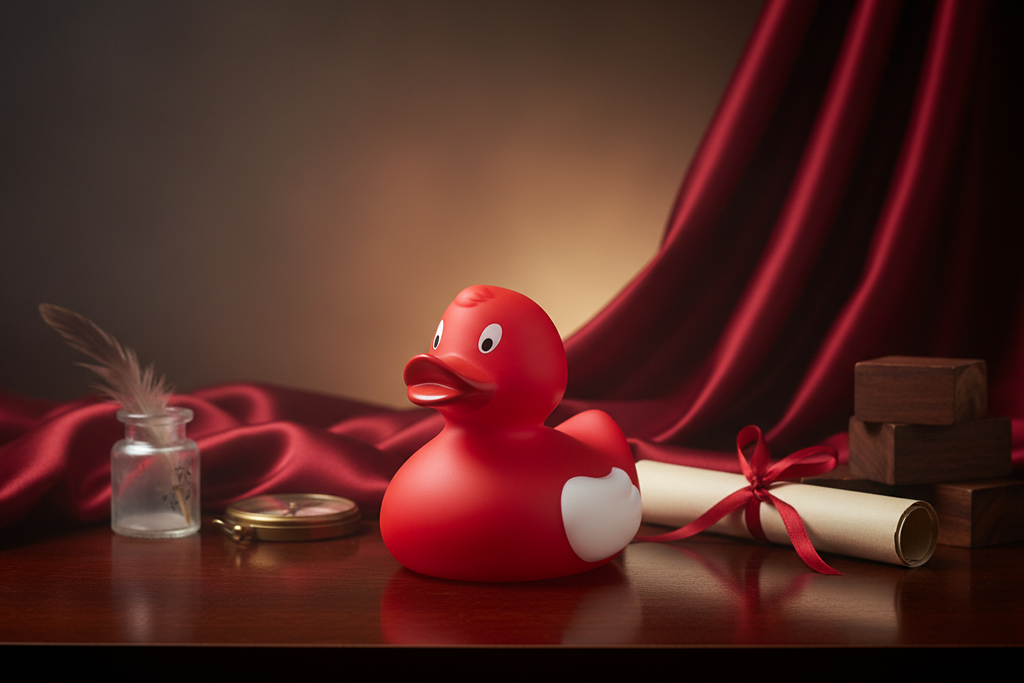 Ente TEILEN SIE GLÜCK