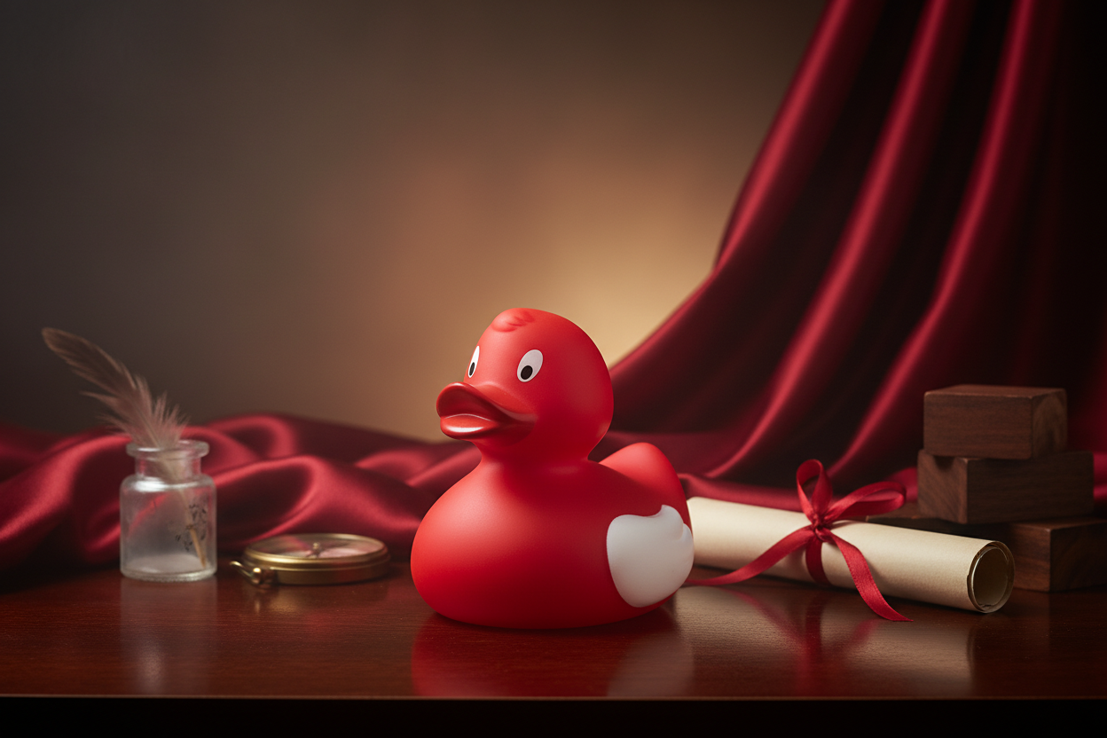 Ente TEILEN SIE GLÜCK