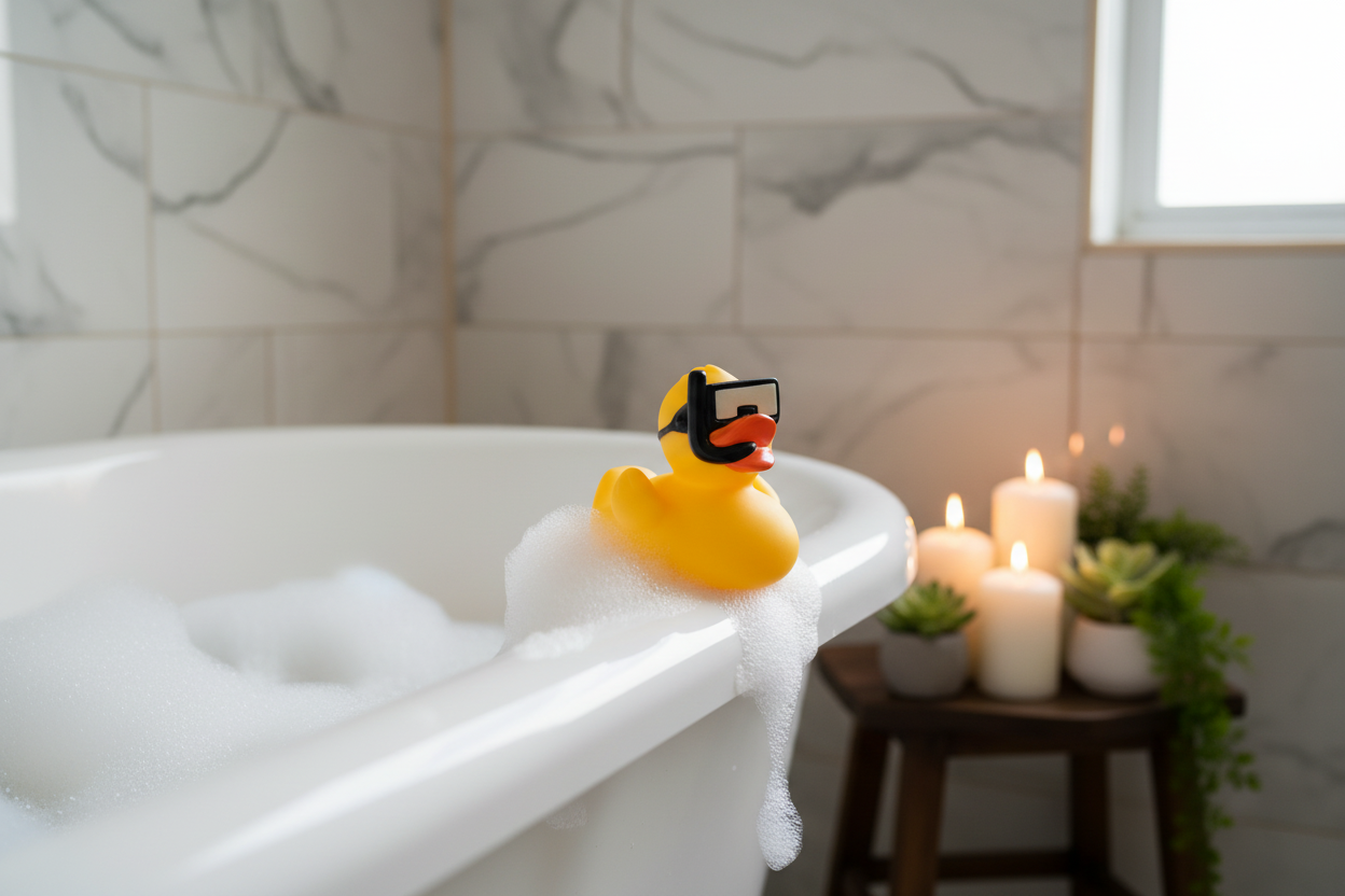 Duck Snorkel and Diving Mask