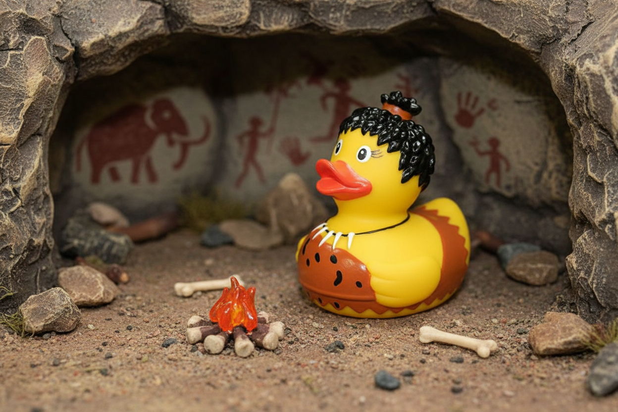 Cavewoman Duck