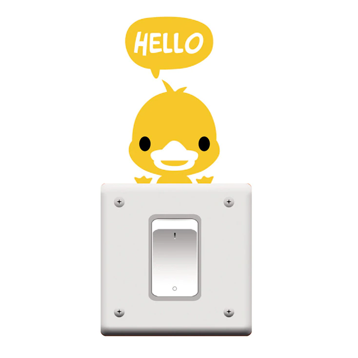 autocollant canard hello cdb SH HG 1386 78630135