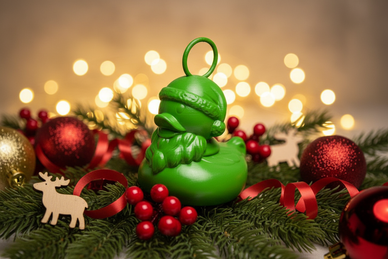 Ducks Santa Duck Fishing