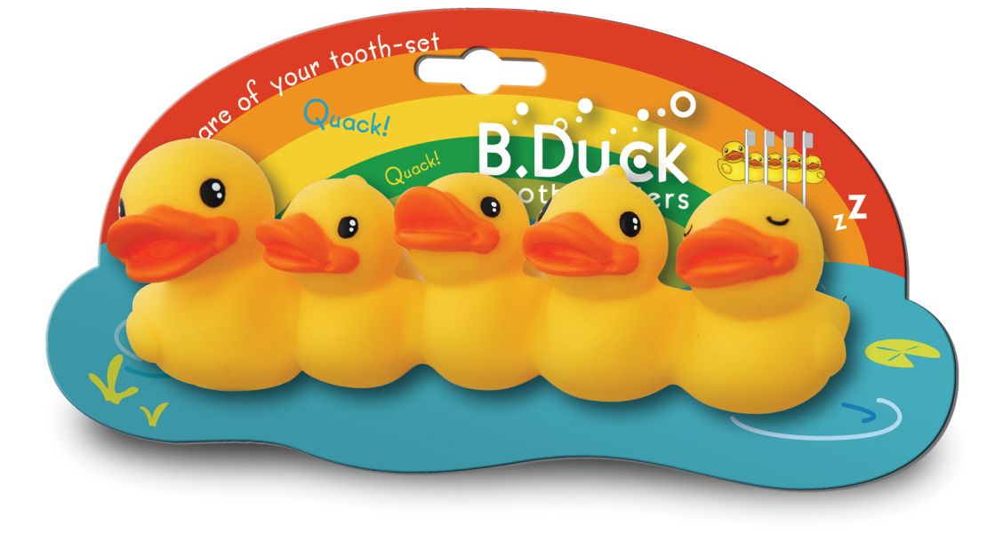 Yellow Duck Family -hammasharjapidike