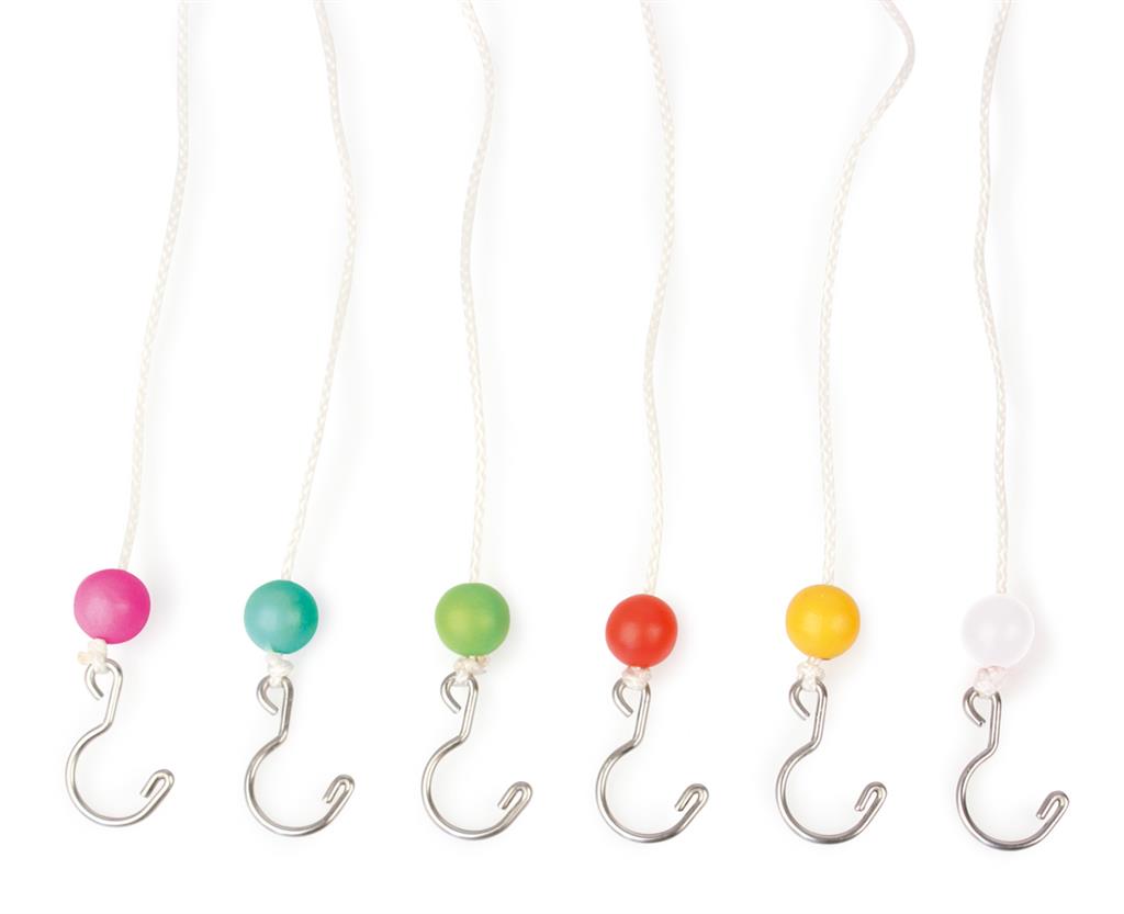 lot de 6 cannes pour peche aux canards scratch 