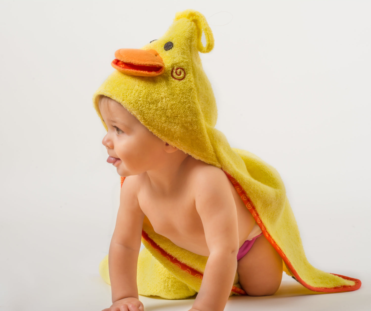 Cape de Bain Canard Jaune Zoocchini CoinCaillerie