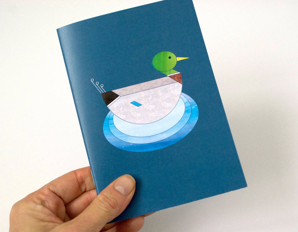 carnet de note canard colvert ellie good illustration 