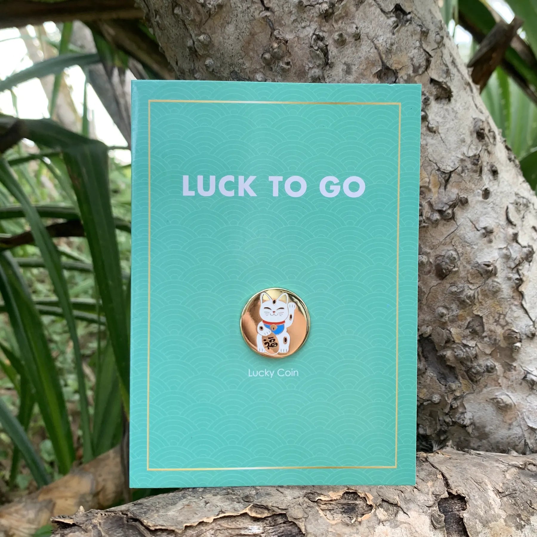 Carte avec Jeton Chat Chanceux Luck To Go - le Chat Chanceux