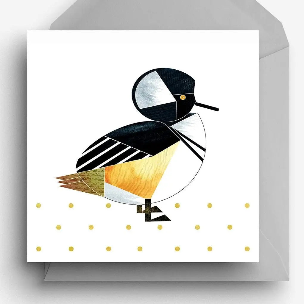 carte de voeux canard harle couronne ellie good illustration CA hmD18 1 634158863943