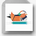 поздравителна картичка пате mandarin ellie good illustration CA mD18 1 634158863912