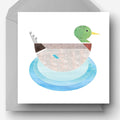 Carte de Vœux Canard Mr Colvert – visuel produit