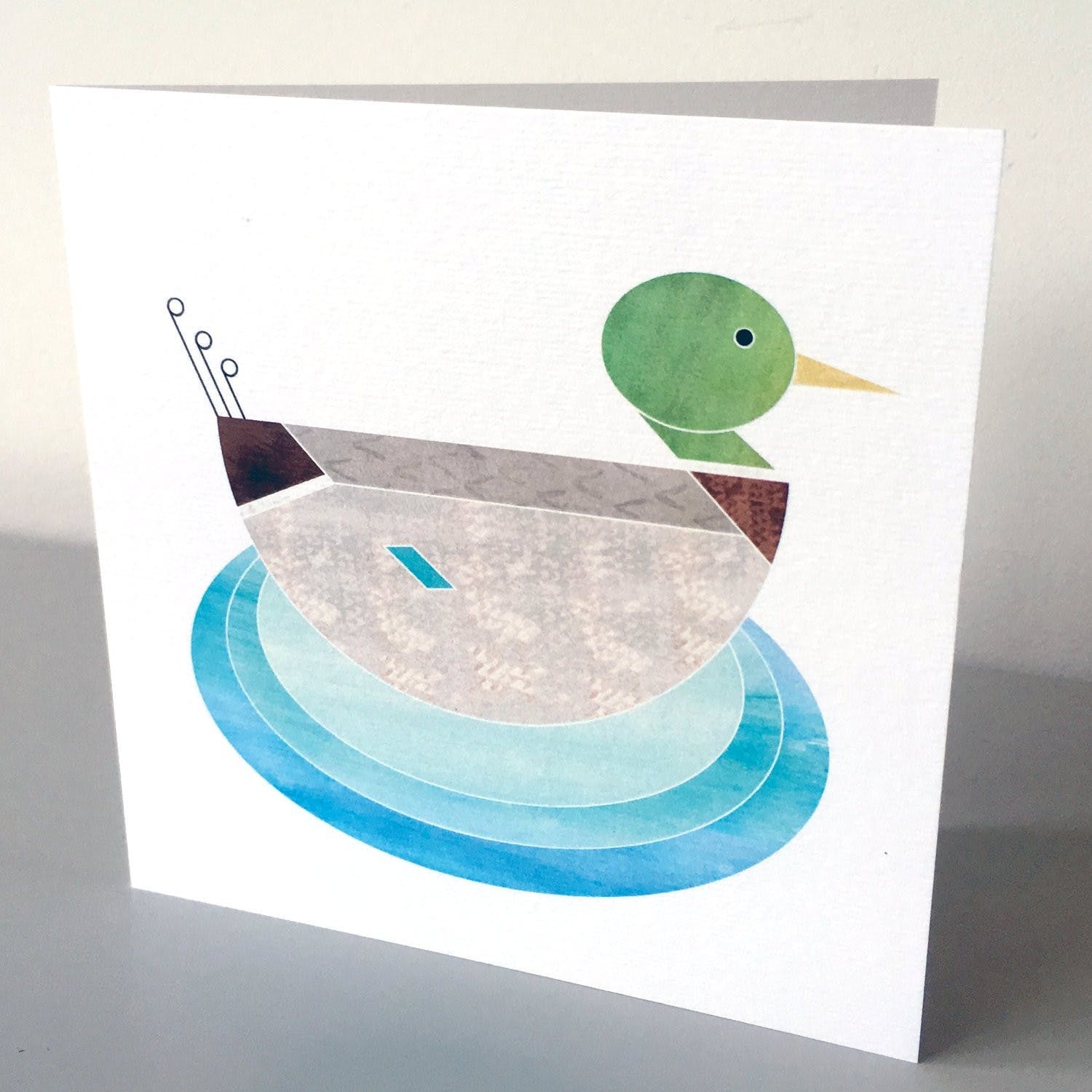 carte de voeux canard mr colvert ellie good illustration 