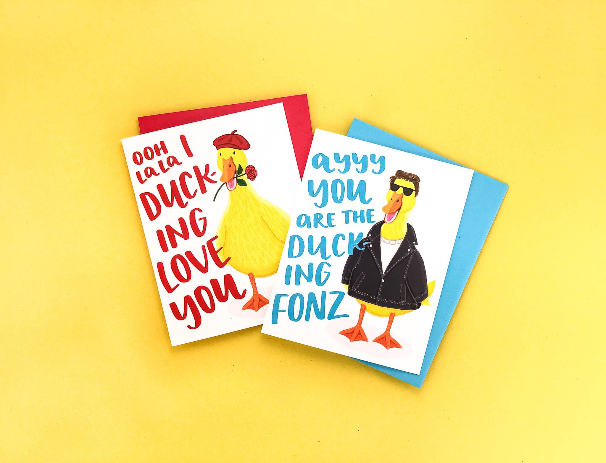 Fonz Duck onnittelukortti