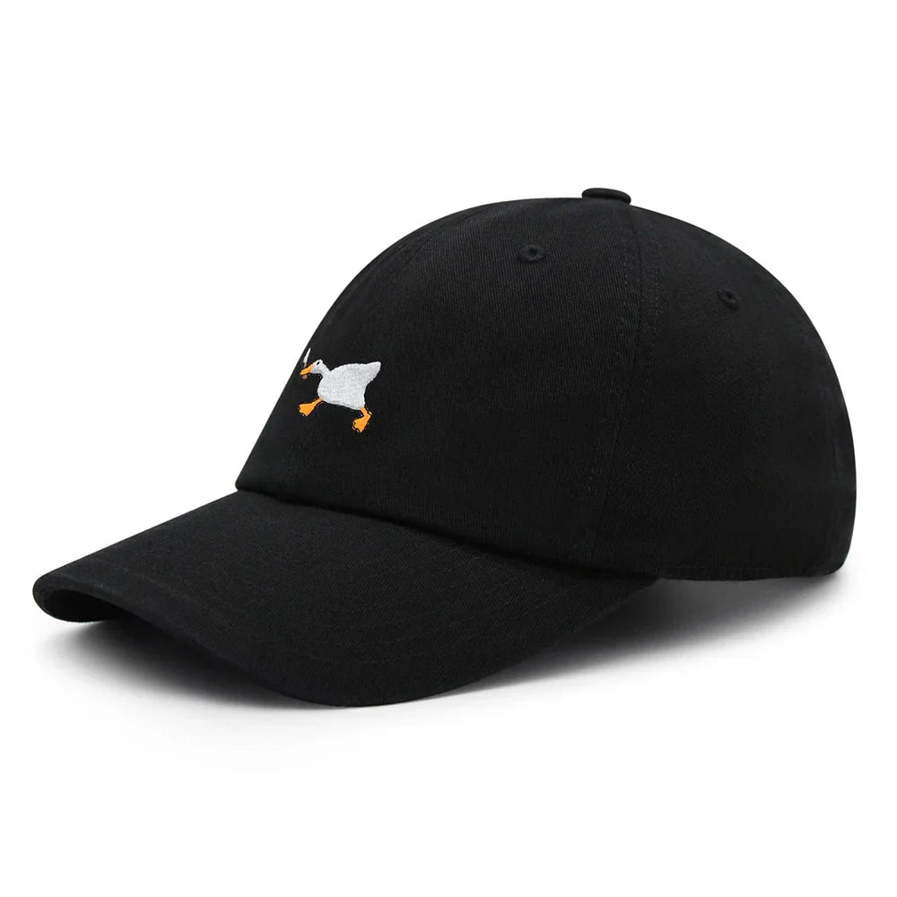 Casquette Canard Blanc Couteau Brodé – vue produit 5