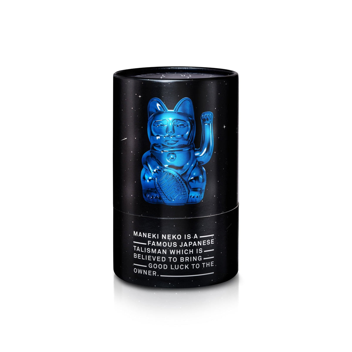Chat Chanceux Bleu Brillant - Cosmic Edition