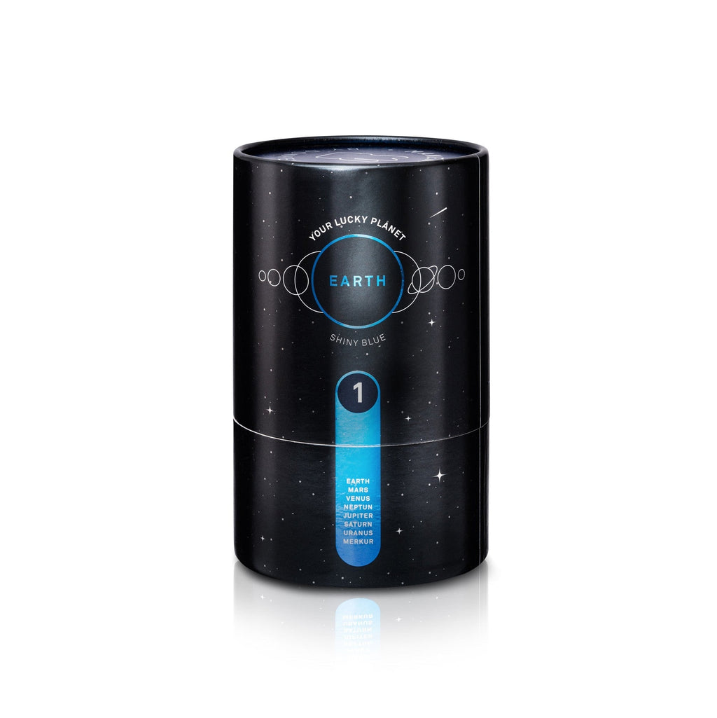 Chat Chanceux Bleu Brillant - Cosmic Edition
