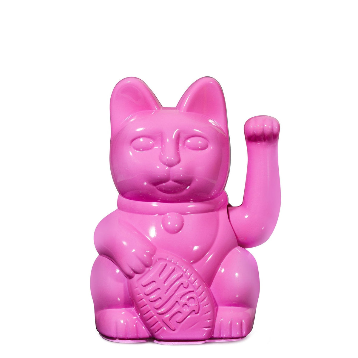 Chat Chanceux Rose Glossy
