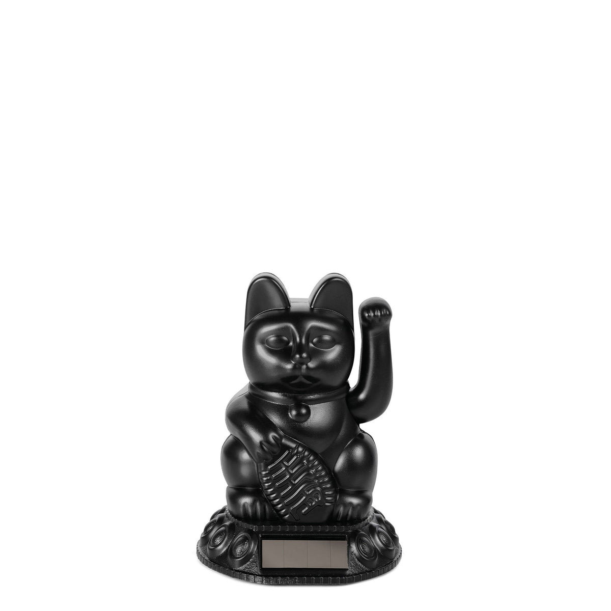 Chat Chanceux Noir Solaire