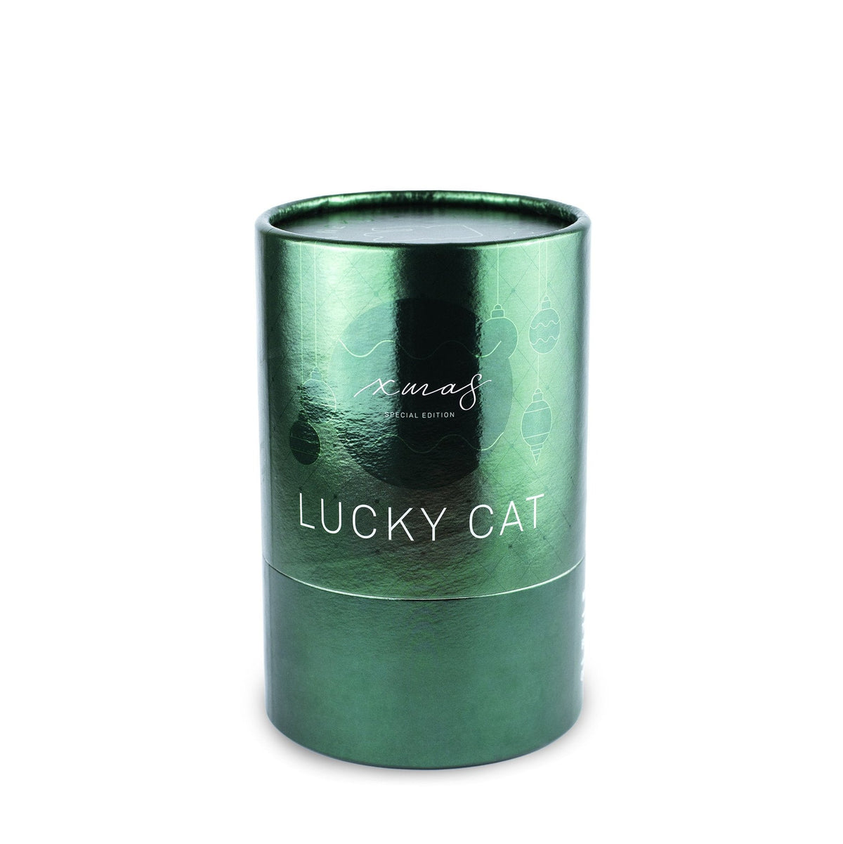 Chat Chanceux Vert Brillant