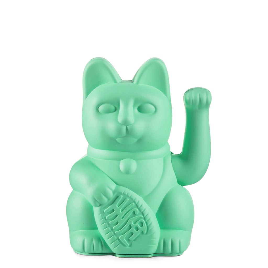 Chat Chanceux Vert Menthe