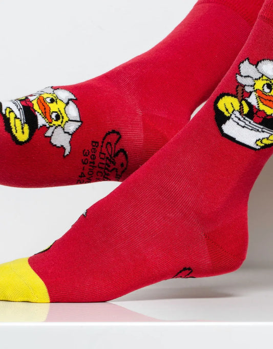 Chaussettes Canard Beethoven Austroducks  CoinCaillerie