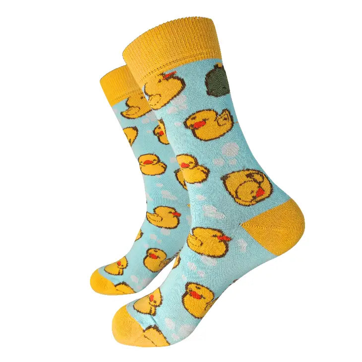 Calcetines Patos bulles de baño Mandarina Socks Espagne