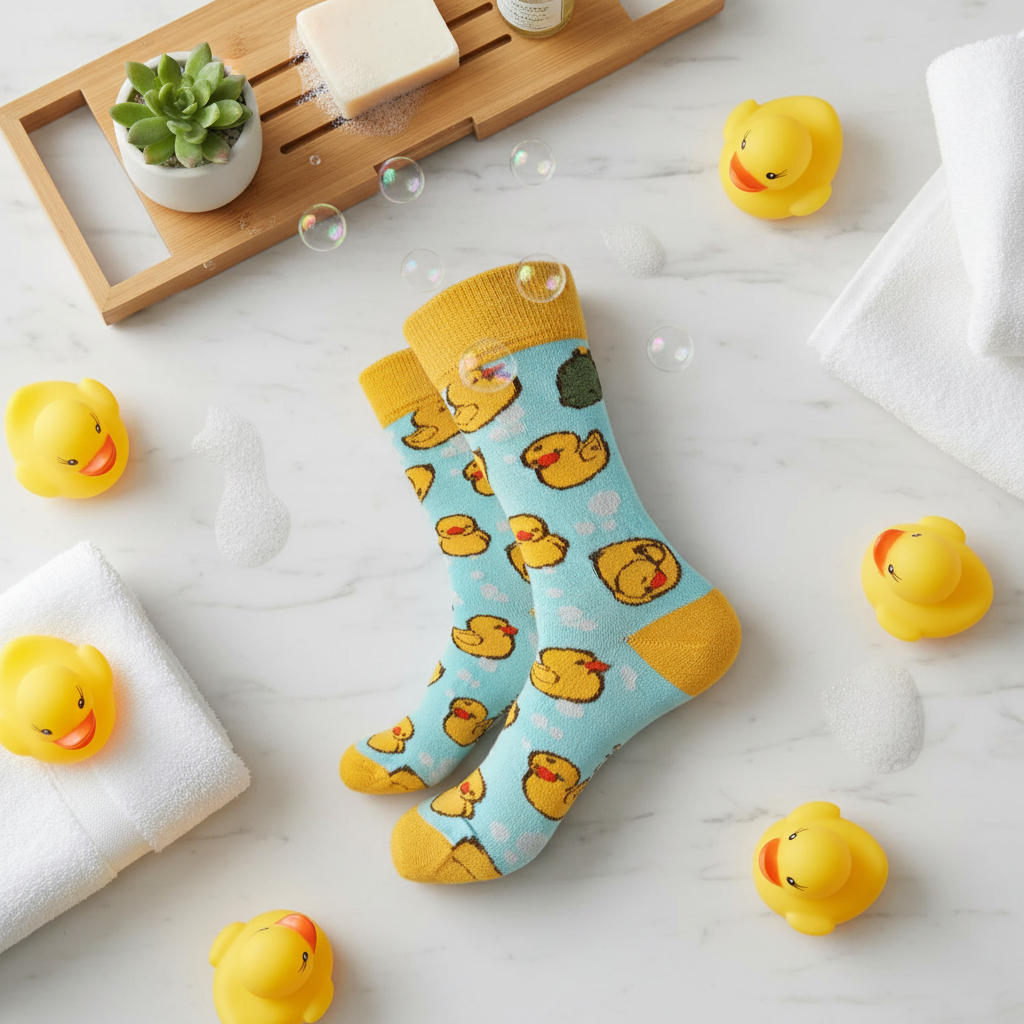 Bubble Duck Sokker