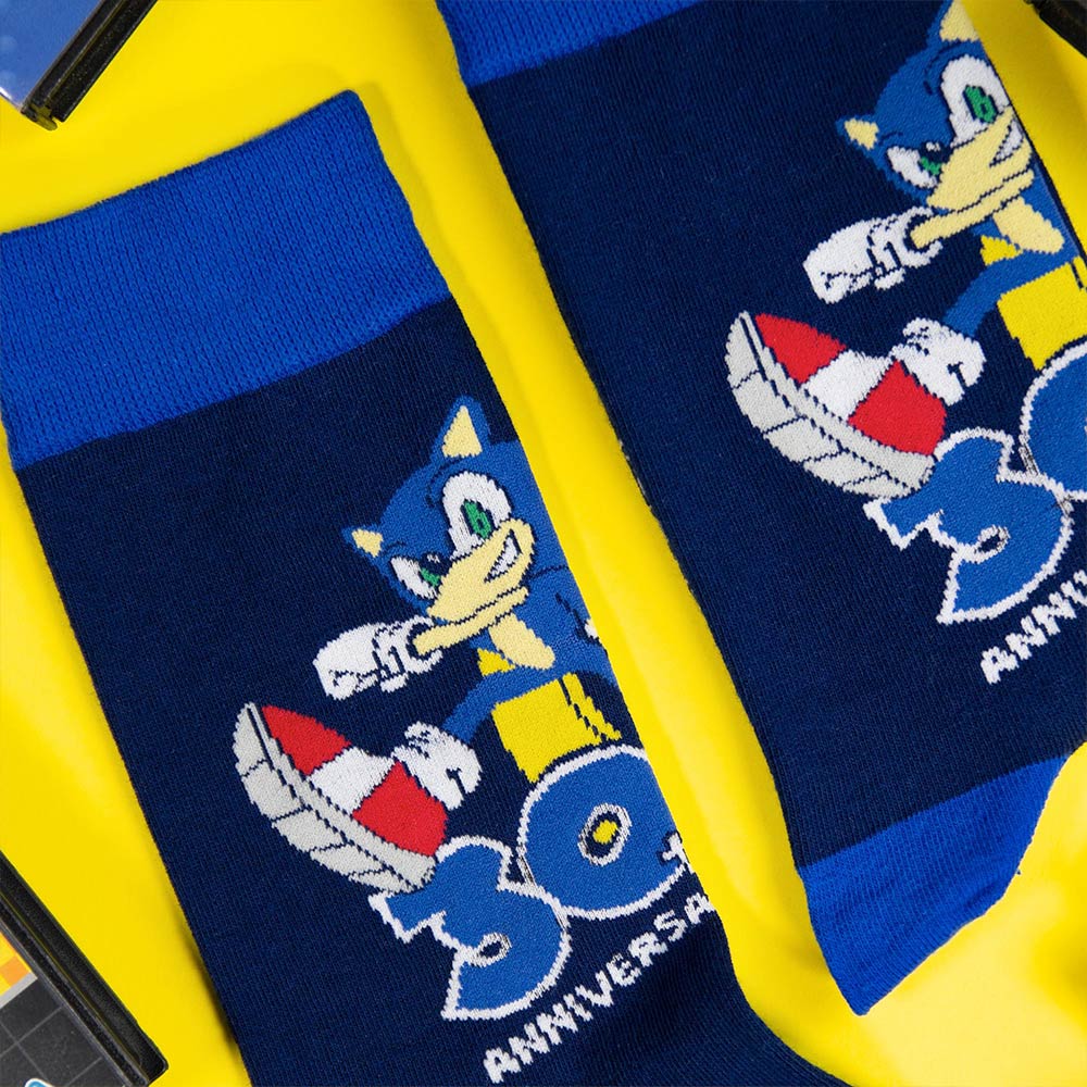 Chaussettes Sonic le Hérisson - 30ème Anniversaire