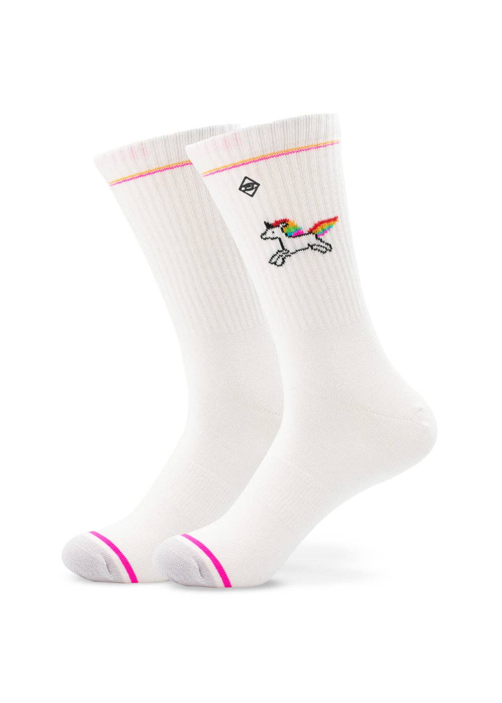 chaussettes licorne arc en ciel j clay 1210005 M 4251498603358