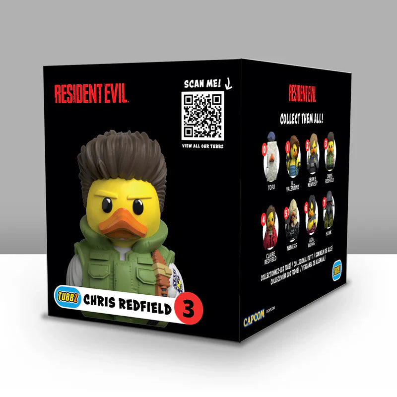 Canard Chris Redfield (Boxed Edition) TUBBZ CoinCaillerie