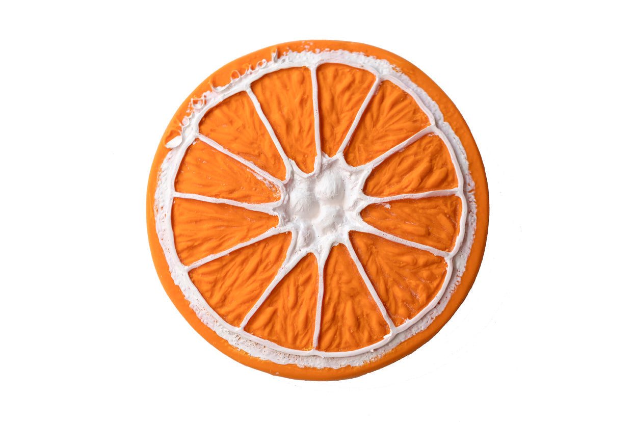Clementino l’Orange – Jouet de bain et dentition bébé
