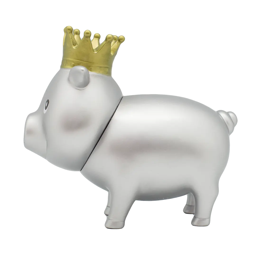 Cochon Argenté Couronne Lilalu CoinCaillerie