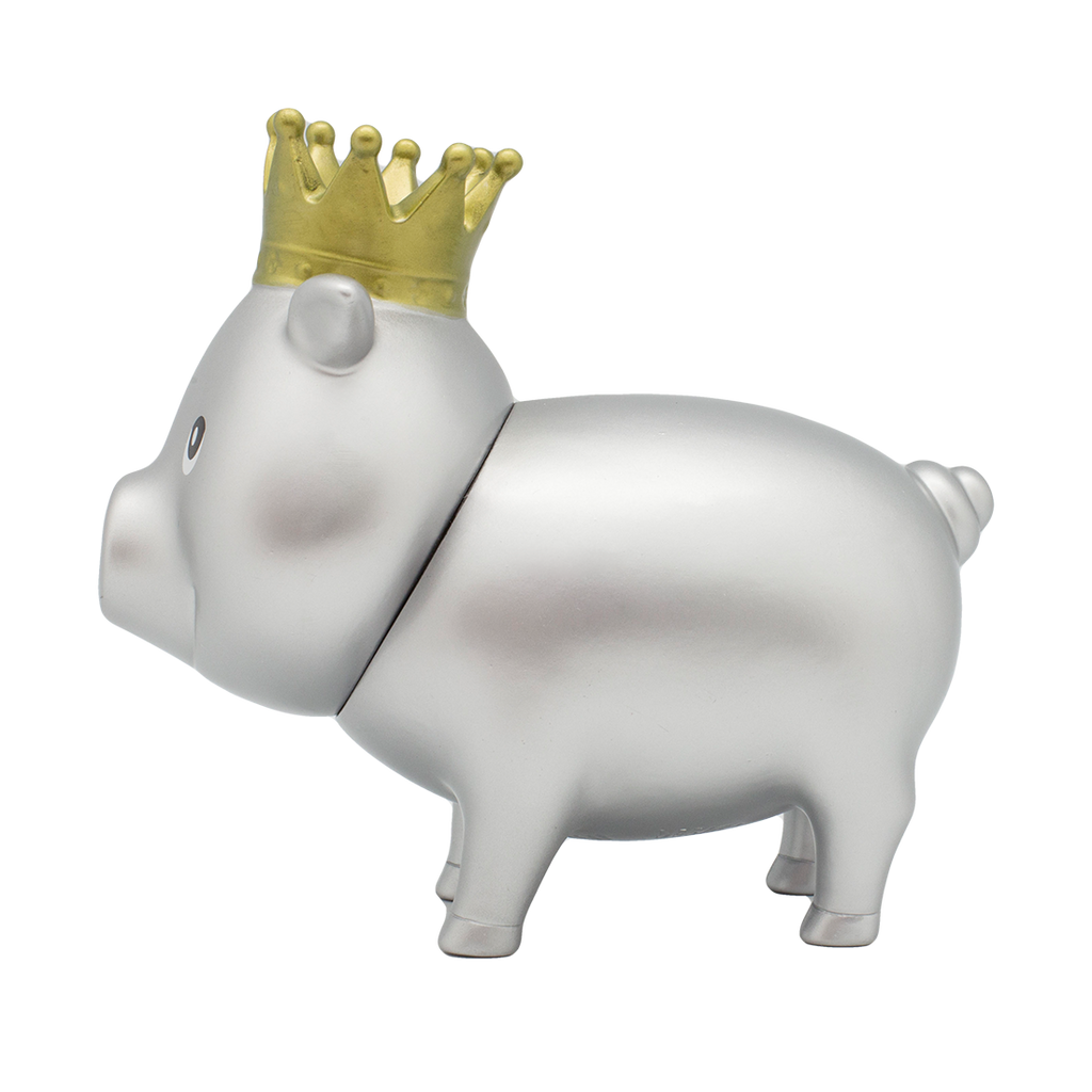 Cochon Argenté Couronne