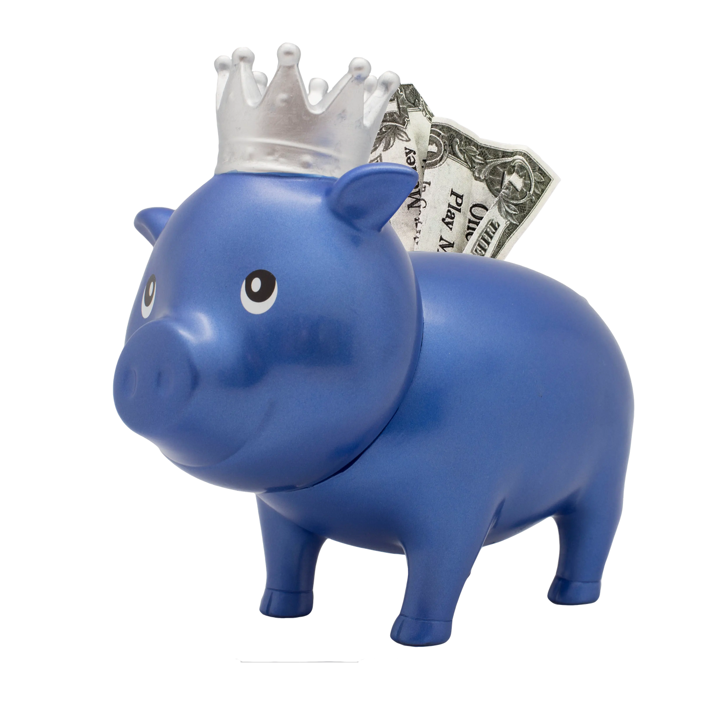 Cochon Bleu Couronne Lilalu  CoinCaillerie