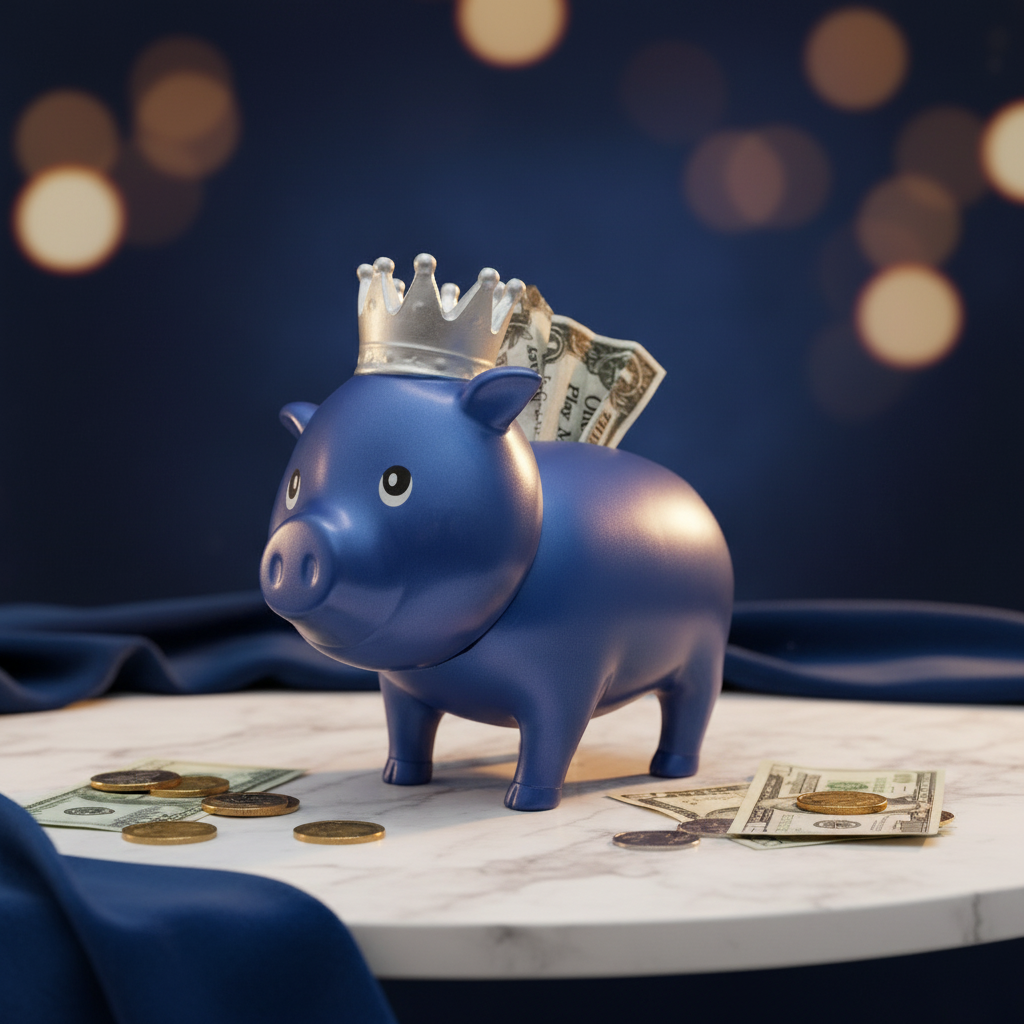 Синя корона прасе