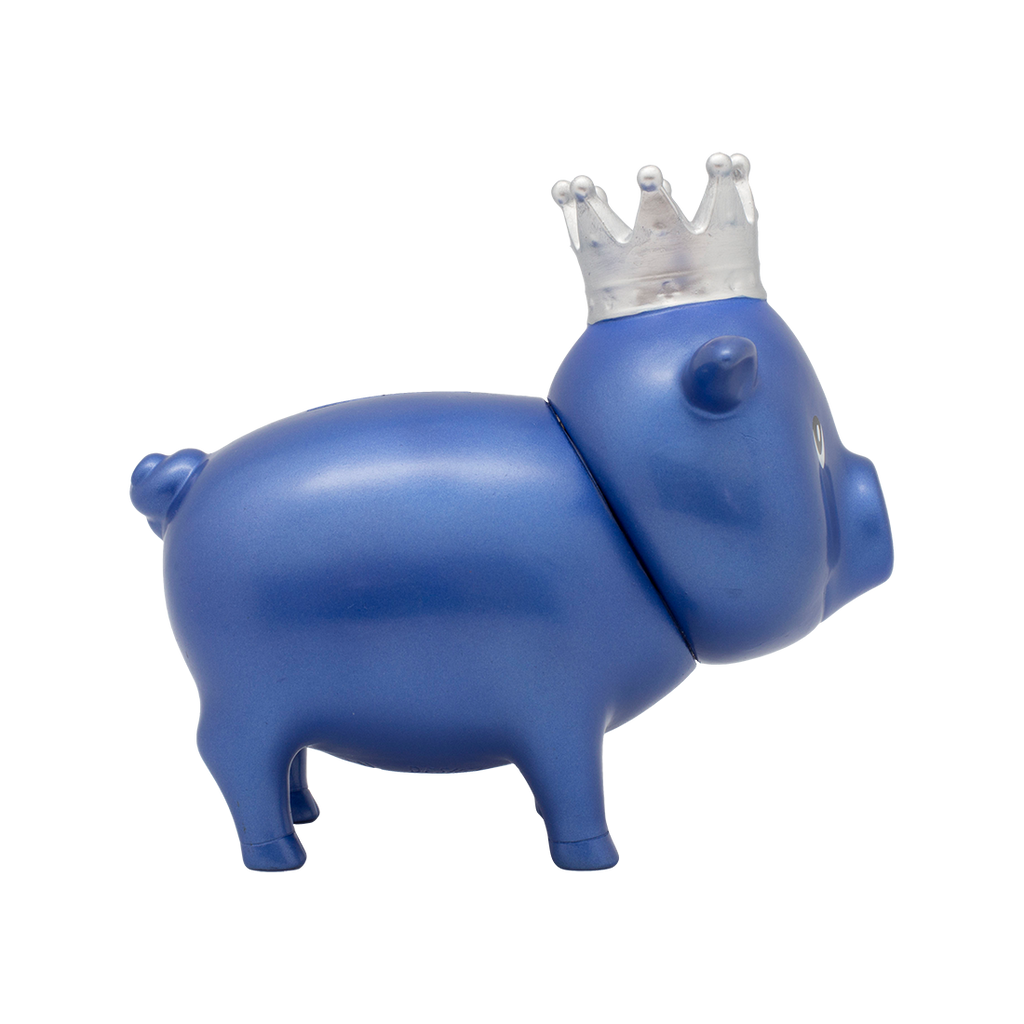 Blauer Diamant-Schweinchenkrone