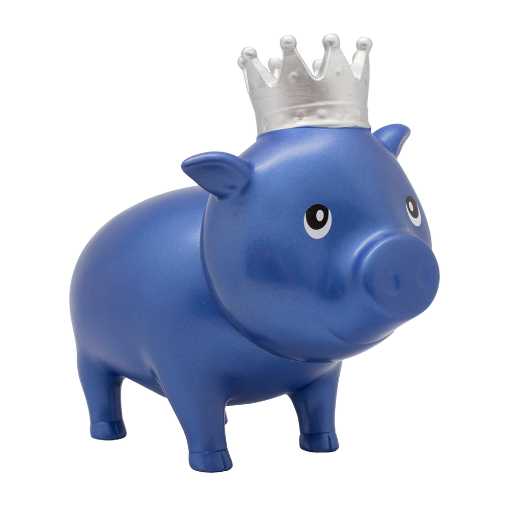 Blauer Diamant-Schweinchenkrone
