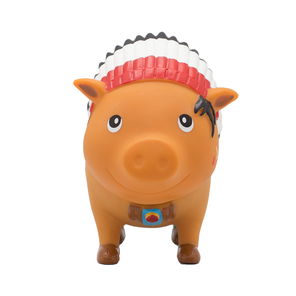 Indianerhäuptling Schwein