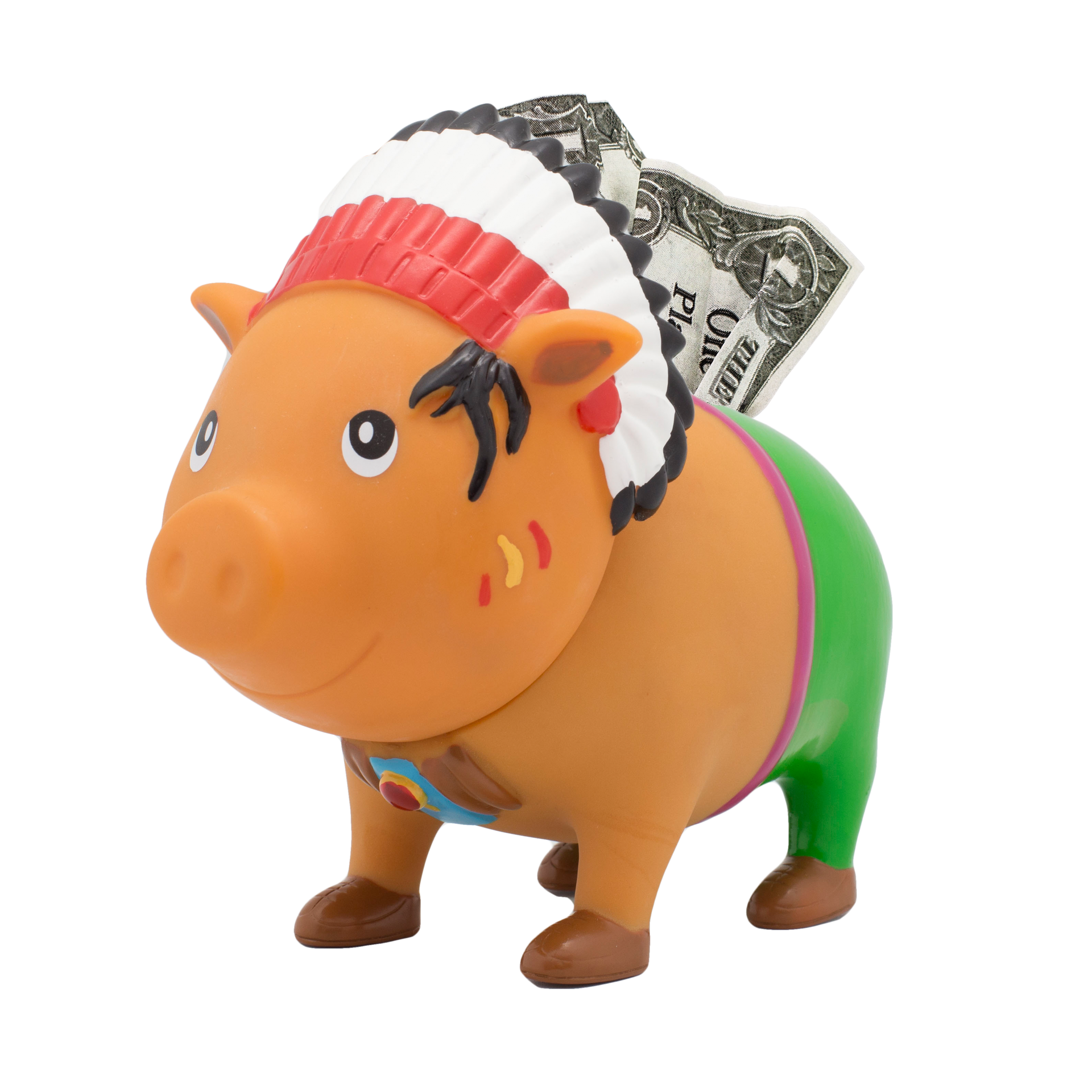 Indianerhäuptling Schwein