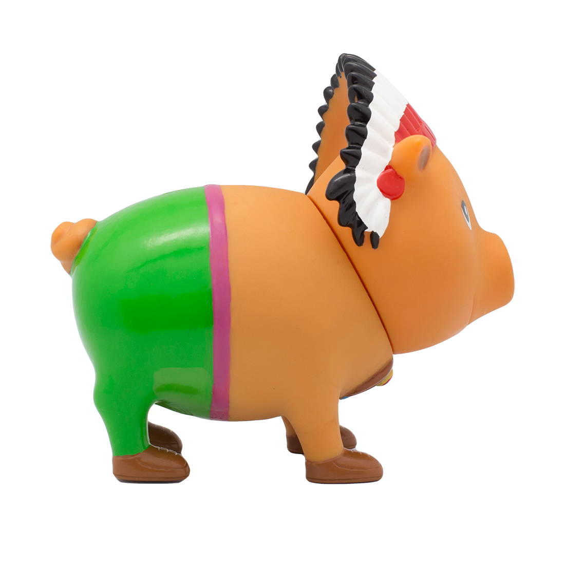 Indianerhäuptling Schwein