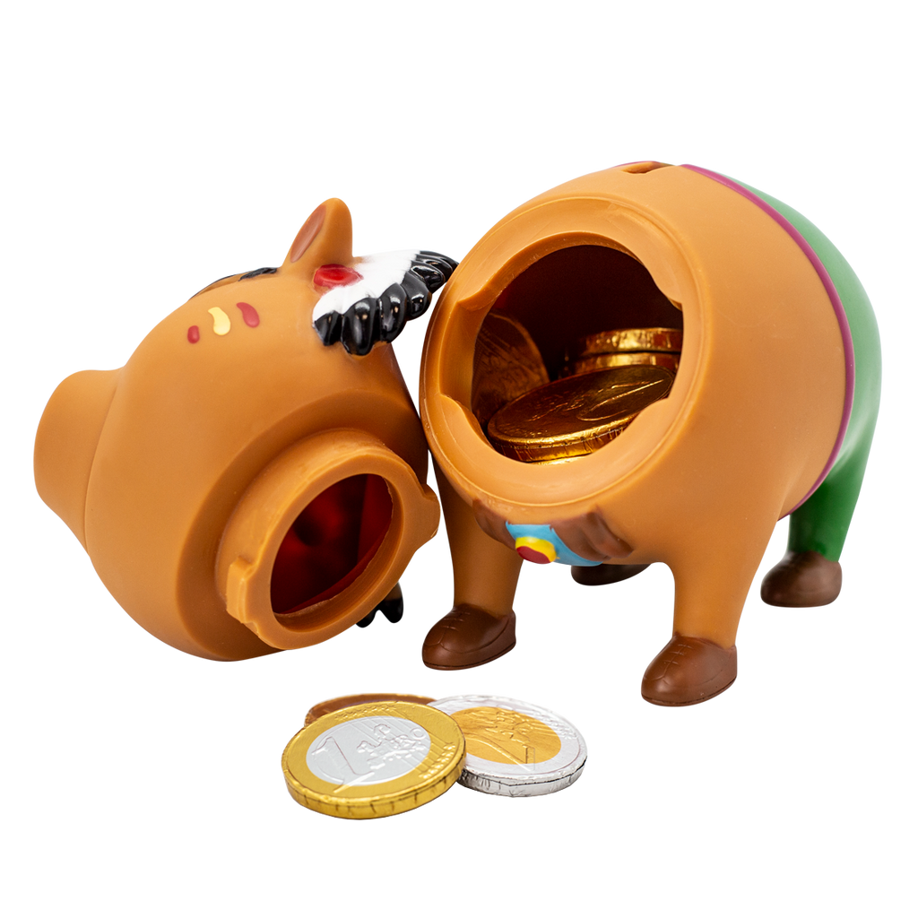 Indianerhäuptling Schwein