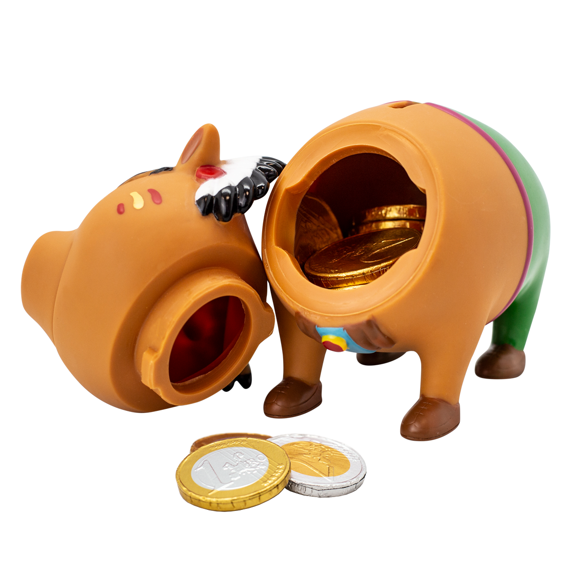 Indianerhäuptling Schwein
