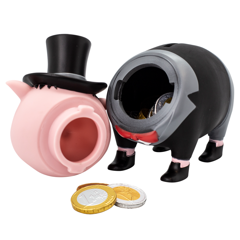 Couple de Cochons Mariés