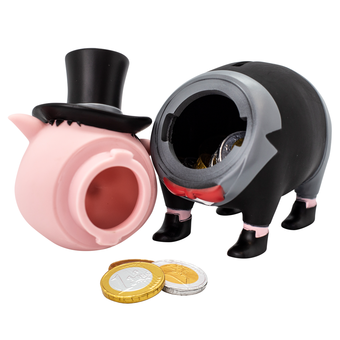 Couple de Cochons Mariés